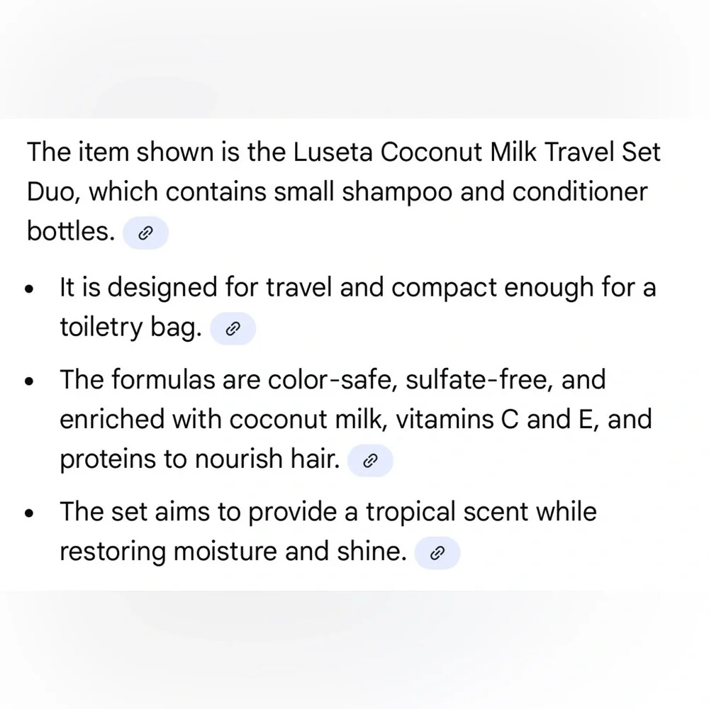 Luseta Set of Haircare